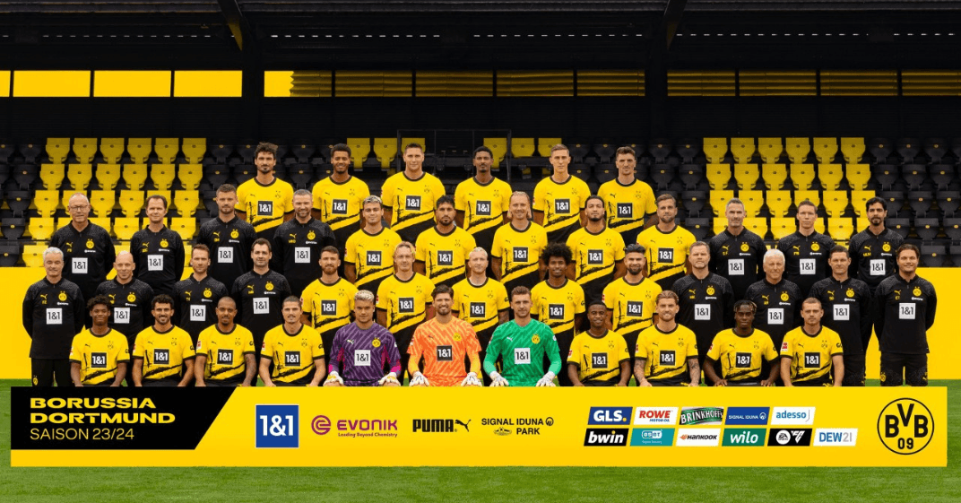 BVB Mannschaftsfoto