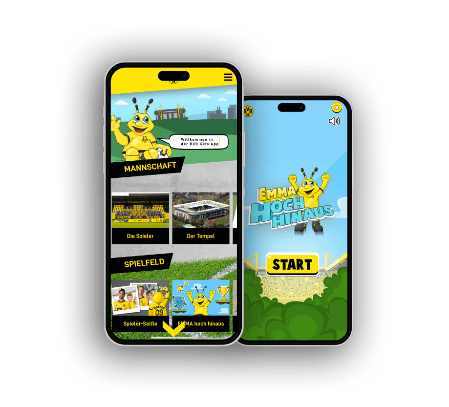 BVB Kids App Mockup
