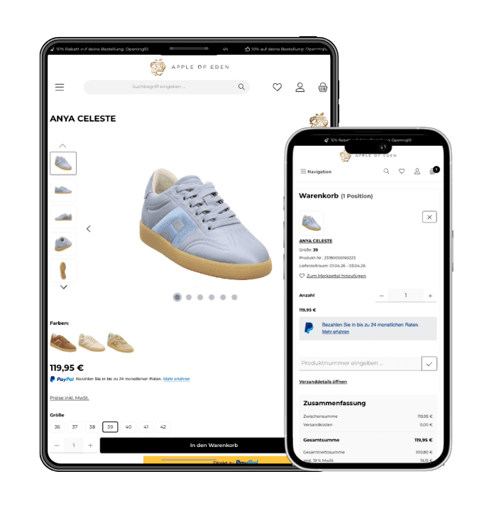 Apple of Eden Sneaker Pink