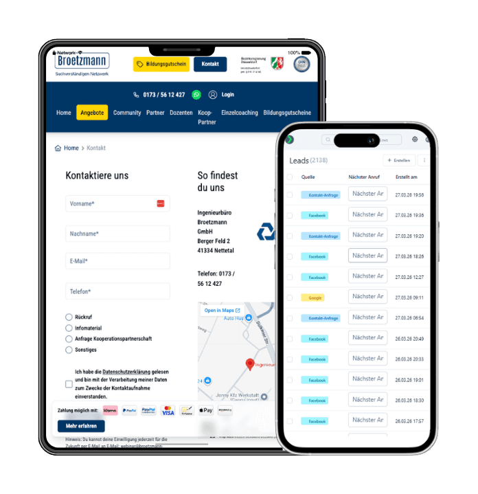 Broetzmann Webinar-Portal