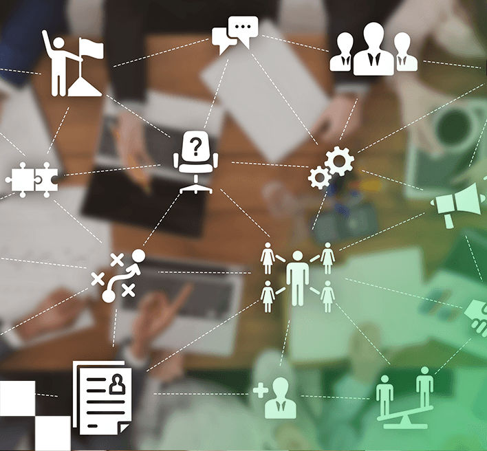 Illustration zu Microservices-Architektur und Continuous Integration und Deployment