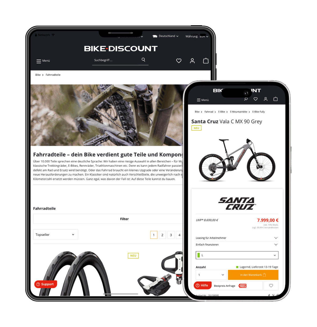 Bike-Discount Mountainbike Action